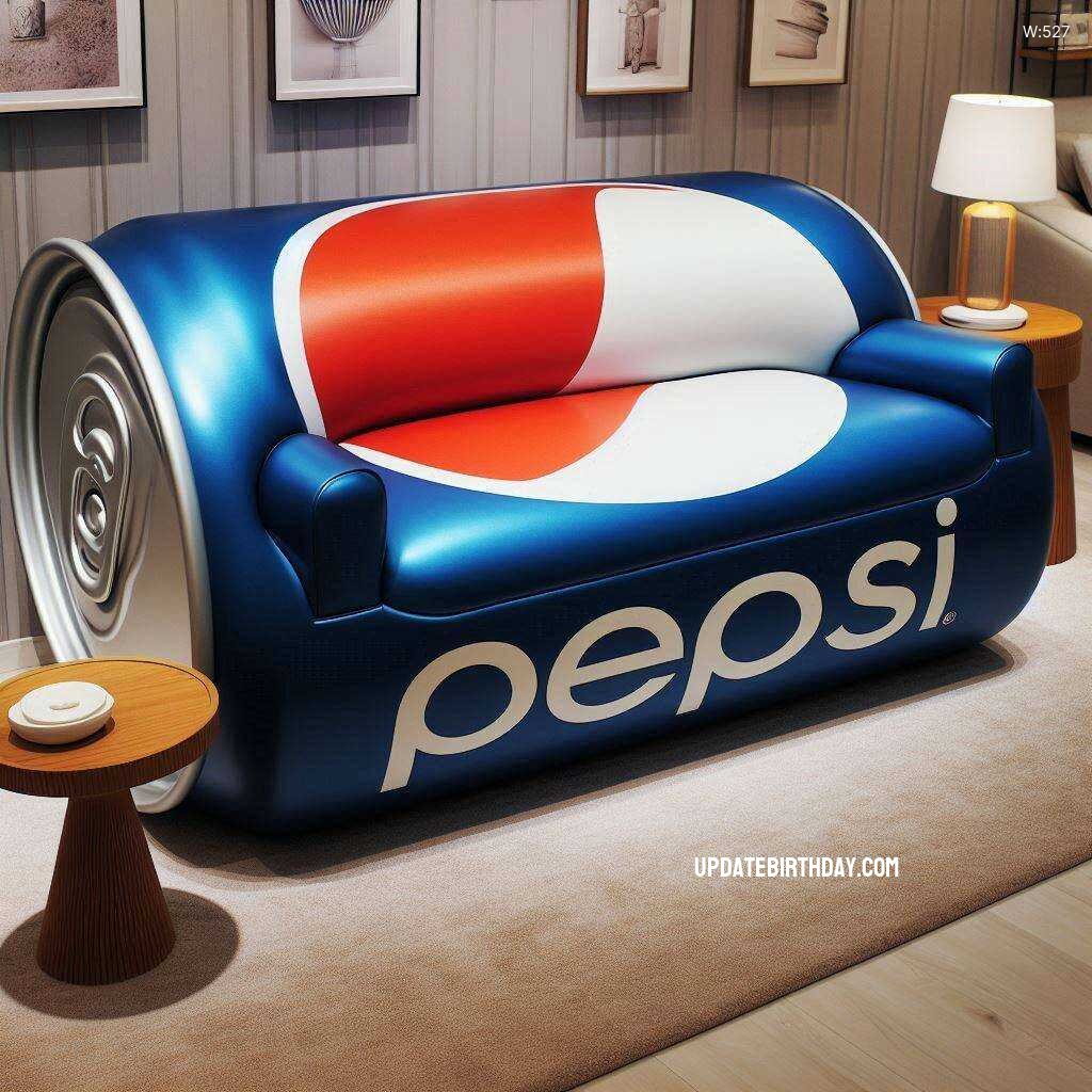 Information about the famous person Soda Can Shaped Sofa: A Refreshing Twist to Modern Living Room Décor