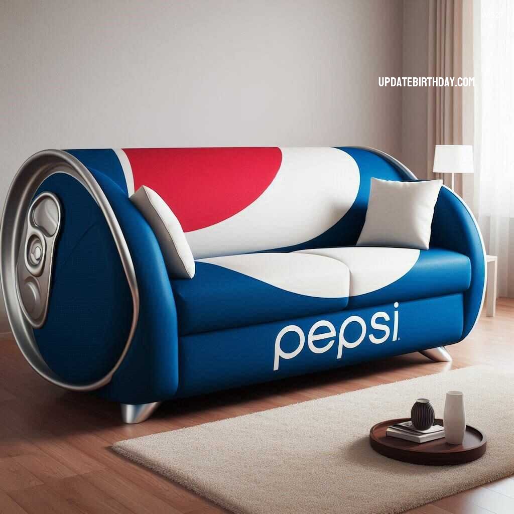 Information about the famous person Soda Can Shaped Sofa: A Refreshing Twist to Modern Living Room Décor