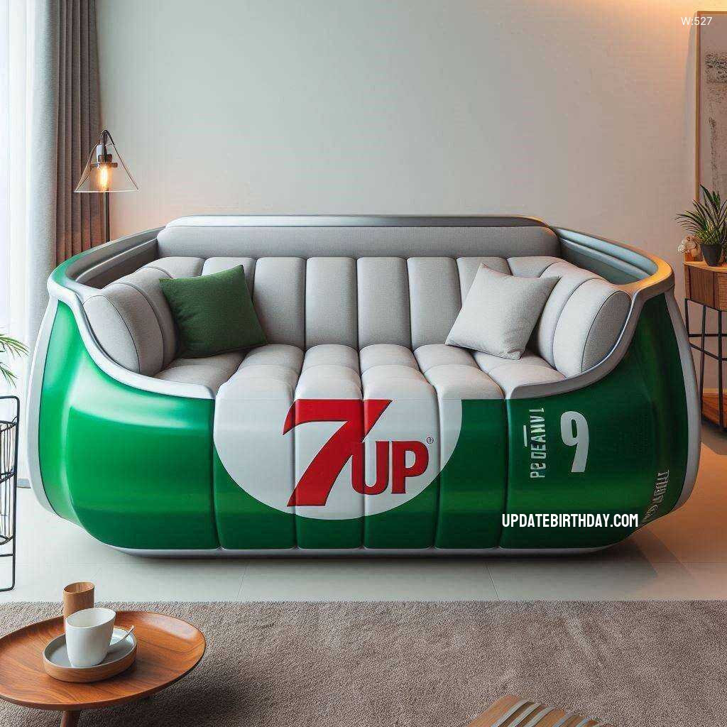 Information about the famous person Soda Can Shaped Sofa: A Refreshing Twist to Modern Living Room Décor