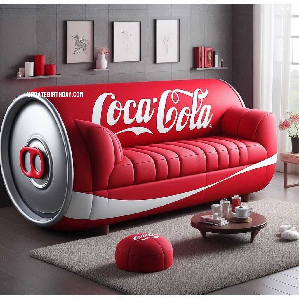 Information about the famous person Soda Can Shaped Sofa: A Refreshing Twist to Modern Living Room Décor