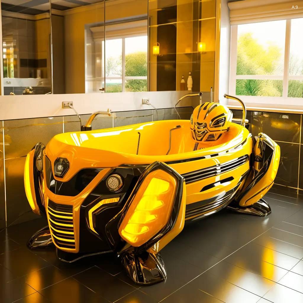 Information about the famous person Transform Your Bathroom with Stunning Transformers Inspired Bathtubs