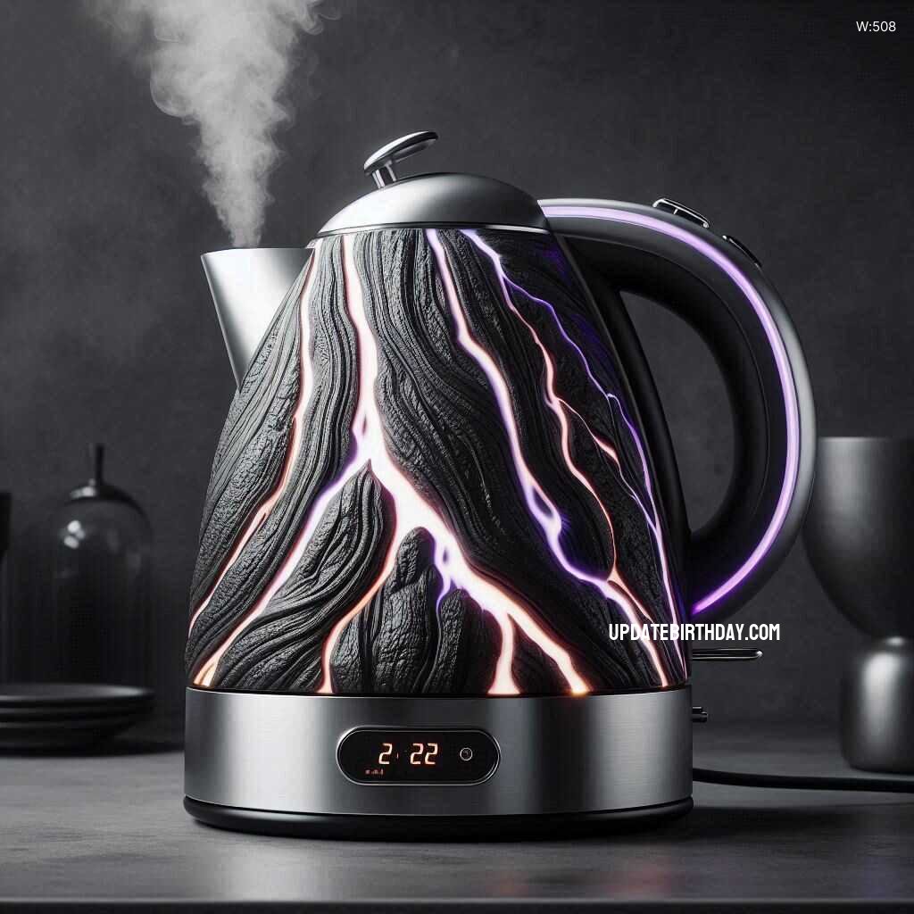 Information about the famous person Boiling with Style: Volcano Shaped Kettle Erupts into Your Kitchen