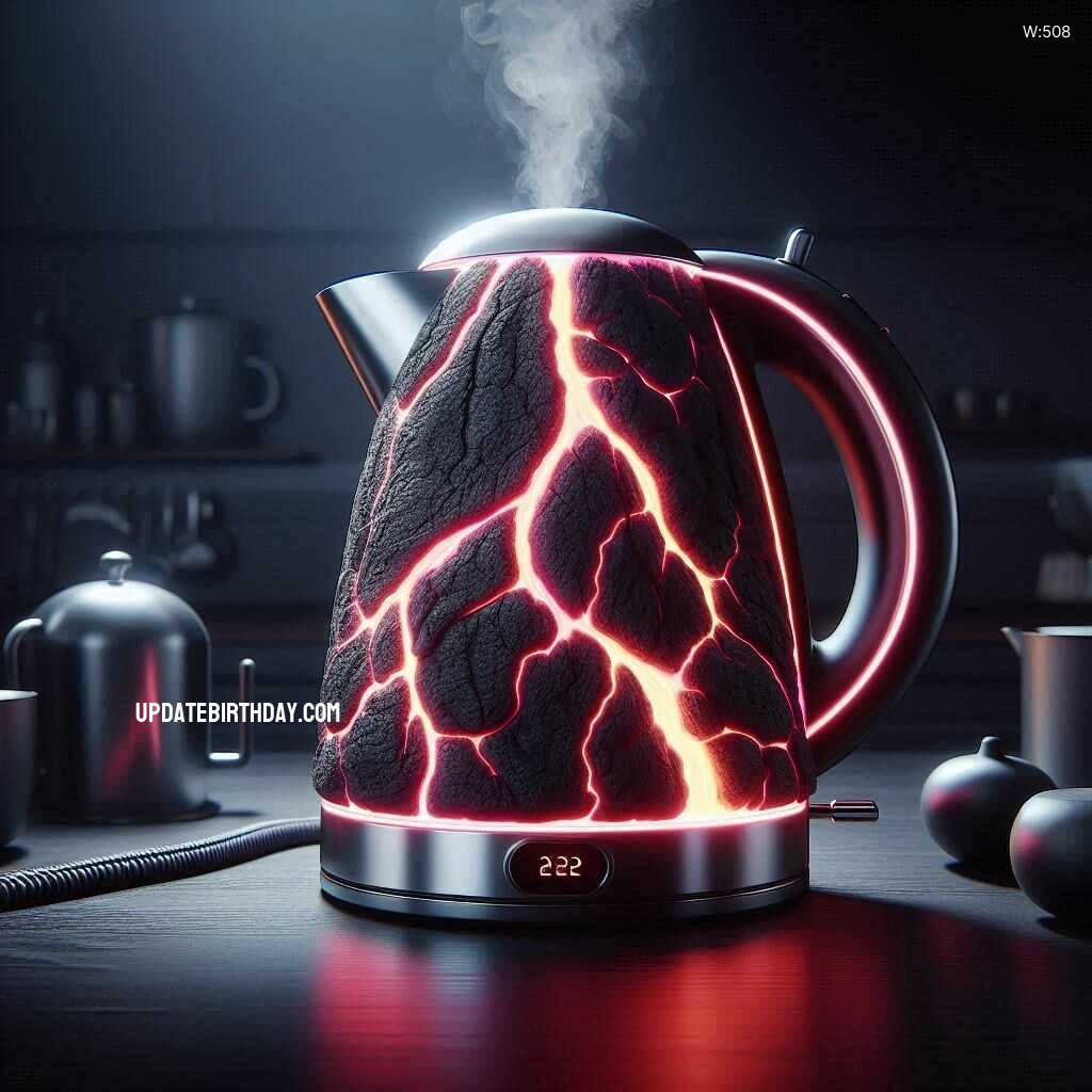 Information about the famous person Boiling with Style: Volcano Shaped Kettle Erupts into Your Kitchen