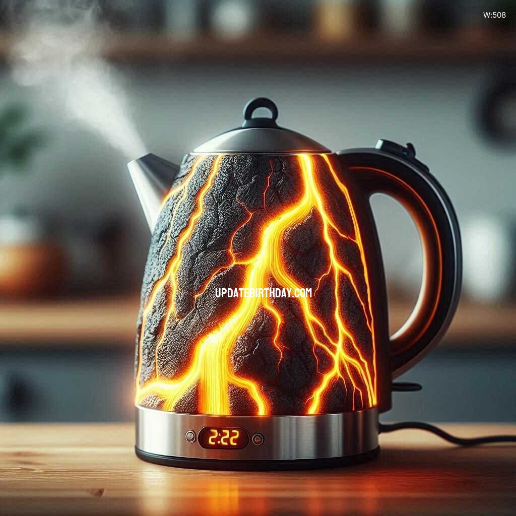 Information about the famous person Boiling with Style: Volcano Shaped Kettle Erupts into Your Kitchen