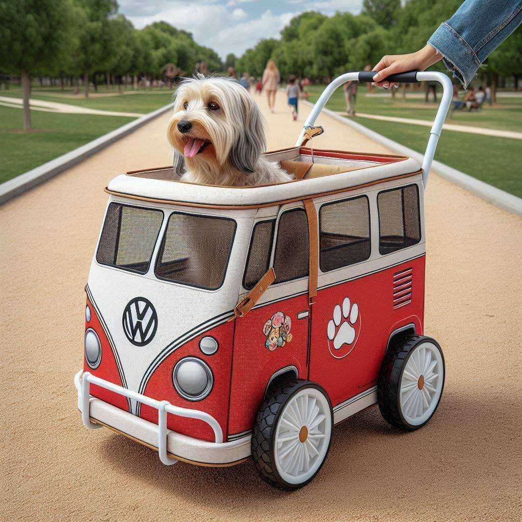 Information about the famous person Cruise in Style with Your Pet: Volkswagen Bus Shaped Pet Strollers for Fun and Functional Adventures