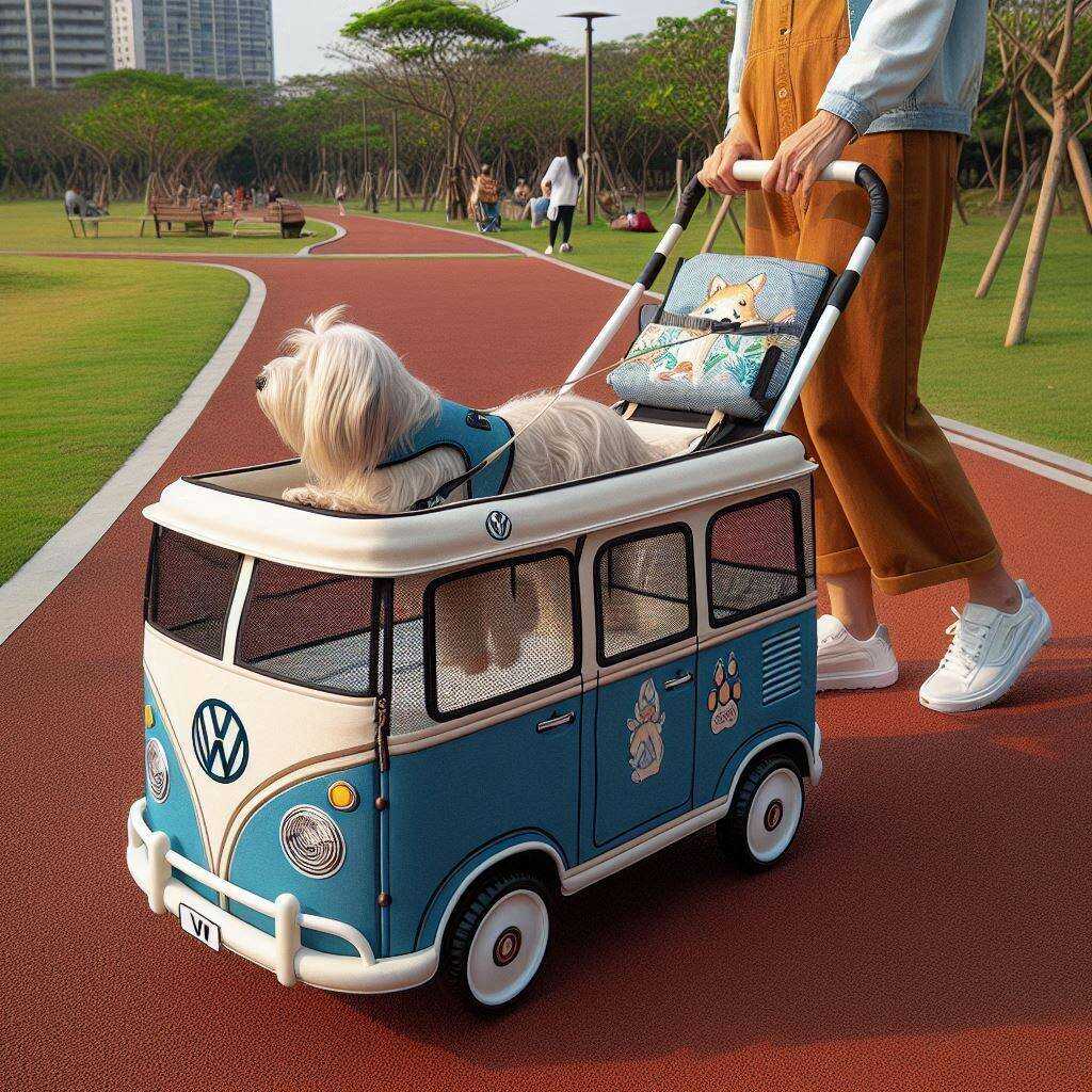 Information about the famous person Cruise in Style with Your Pet: Volkswagen Bus Shaped Pet Strollers for Fun and Functional Adventures