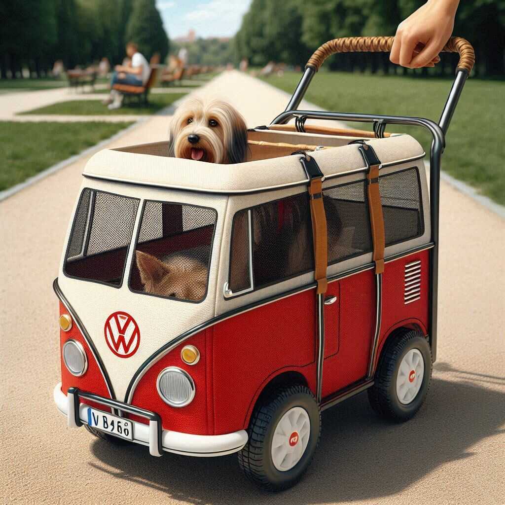 Information about the famous person Cruise in Style with Your Pet: Volkswagen Bus Shaped Pet Strollers for Fun and Functional Adventures