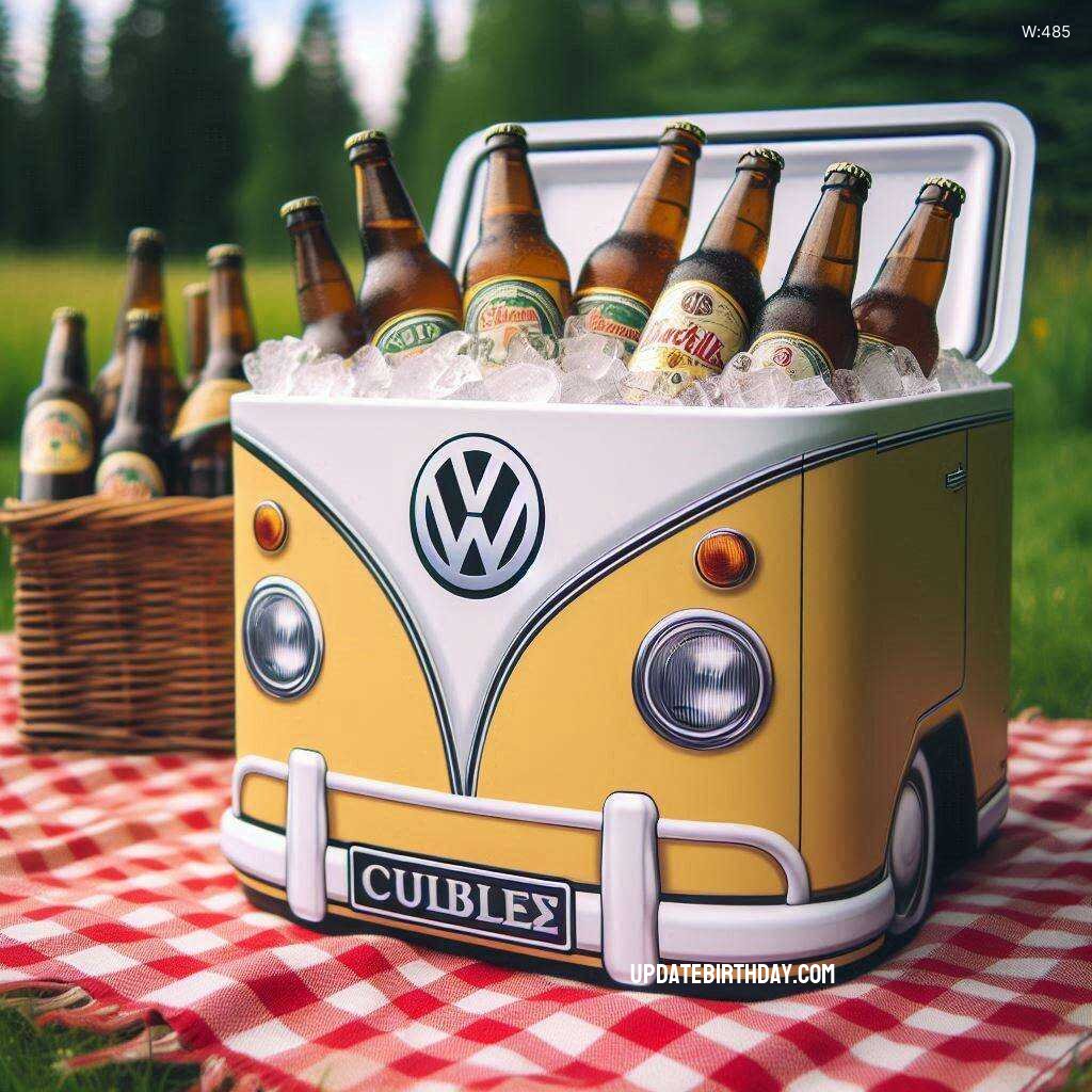 Information about the famous person Cool your drinks in style with the Volkswagen car-shaped ice box: Convenience and fun