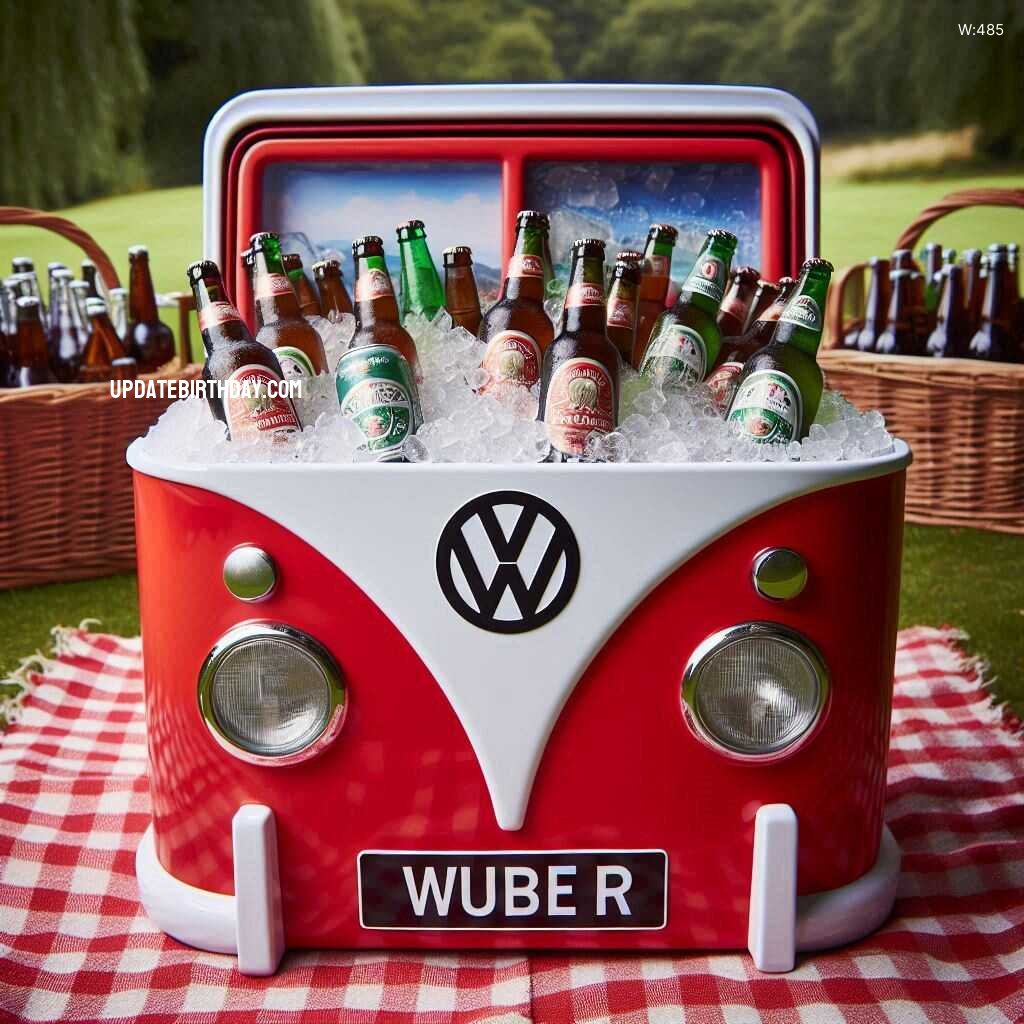 Information about the famous person Cool your drinks in style with the Volkswagen car-shaped ice box: Convenience and fun