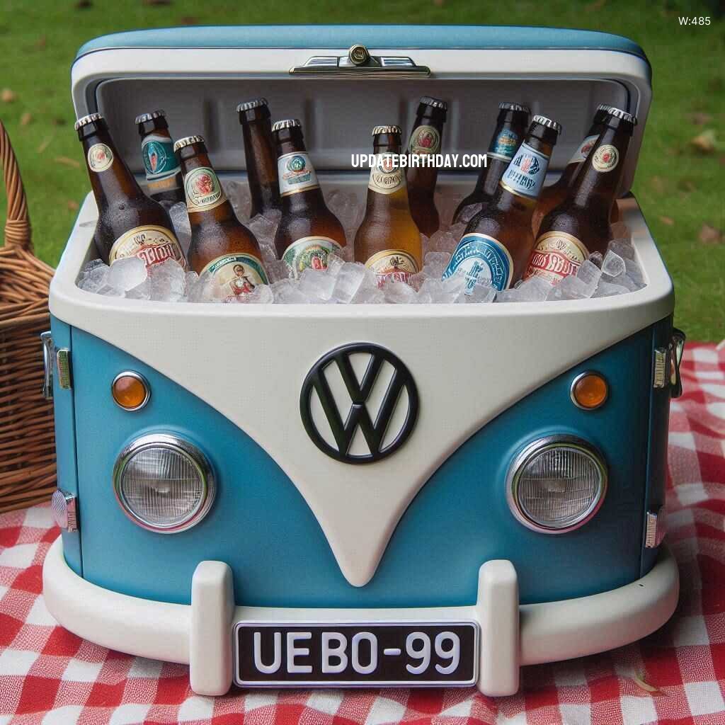 Information about the famous person Cool your drinks in style with the Volkswagen car-shaped ice box: Convenience and fun