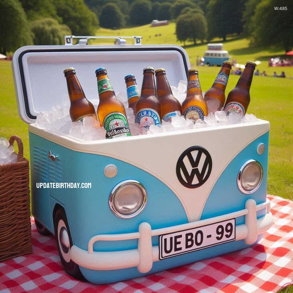 Information about the famous person Cool your drinks in style with the Volkswagen car-shaped ice box: Convenience and fun