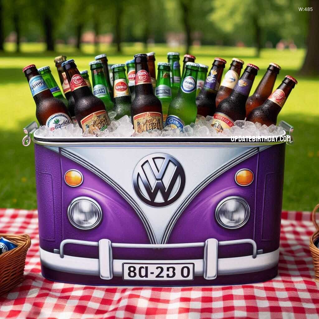 Information about the famous person Cool your drinks in style with the Volkswagen car-shaped ice box: Convenience and fun