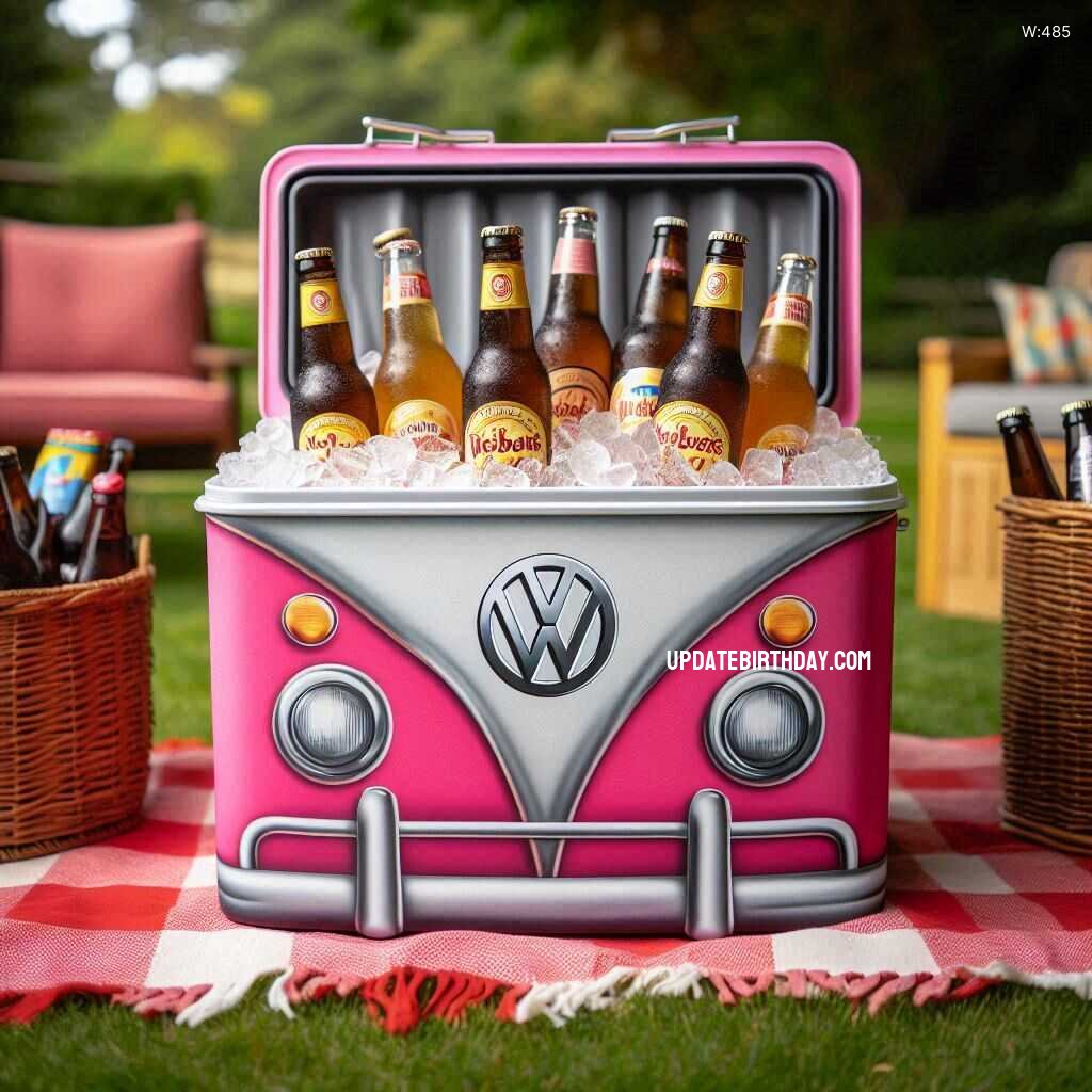 Information about the famous person Cool your drinks in style with the Volkswagen car-shaped ice box: Convenience and fun