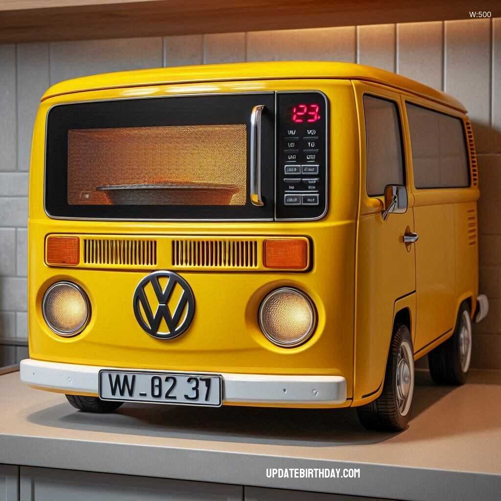 Information about the famous person Heat Up Your Meals with a Volkswagen Car-Shaped Microwave: Combining Fun Design and Practicality