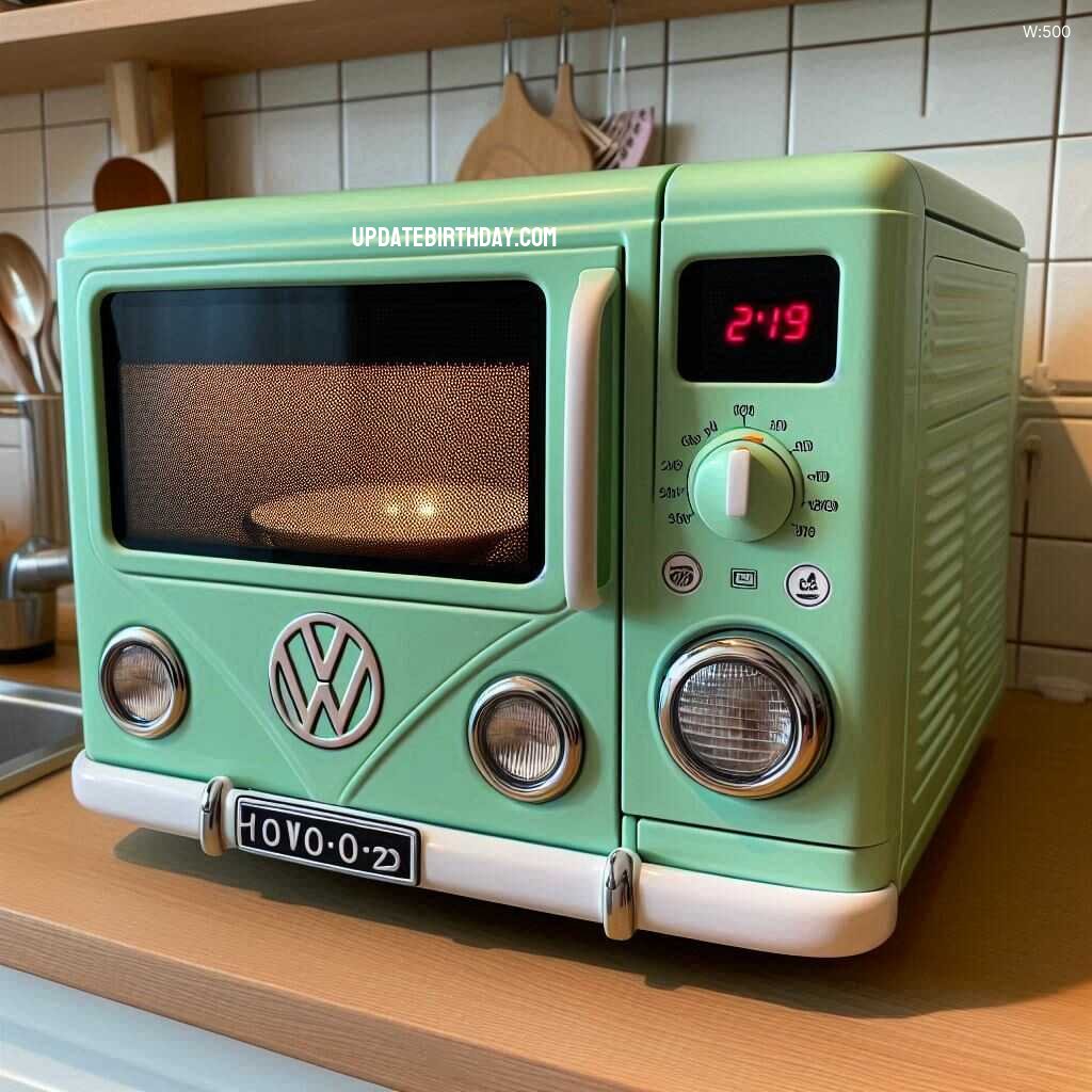 Information about the famous person Heat Up Your Meals with a Volkswagen Car-Shaped Microwave: Combining Fun Design and Practicality