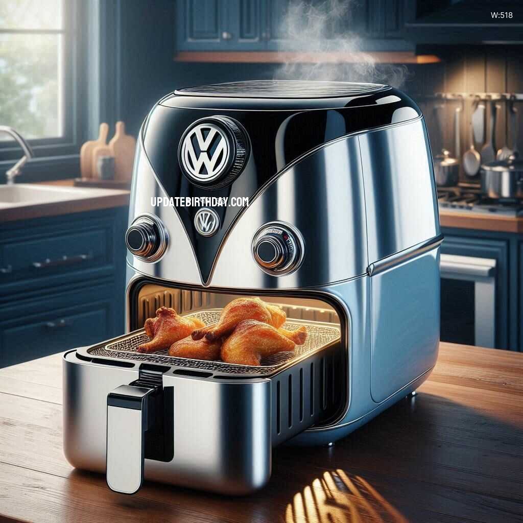 Information about the famous person Cook in Style with a Volkswagen-Inspired Air Fryer: A Retro Kitchen Essential