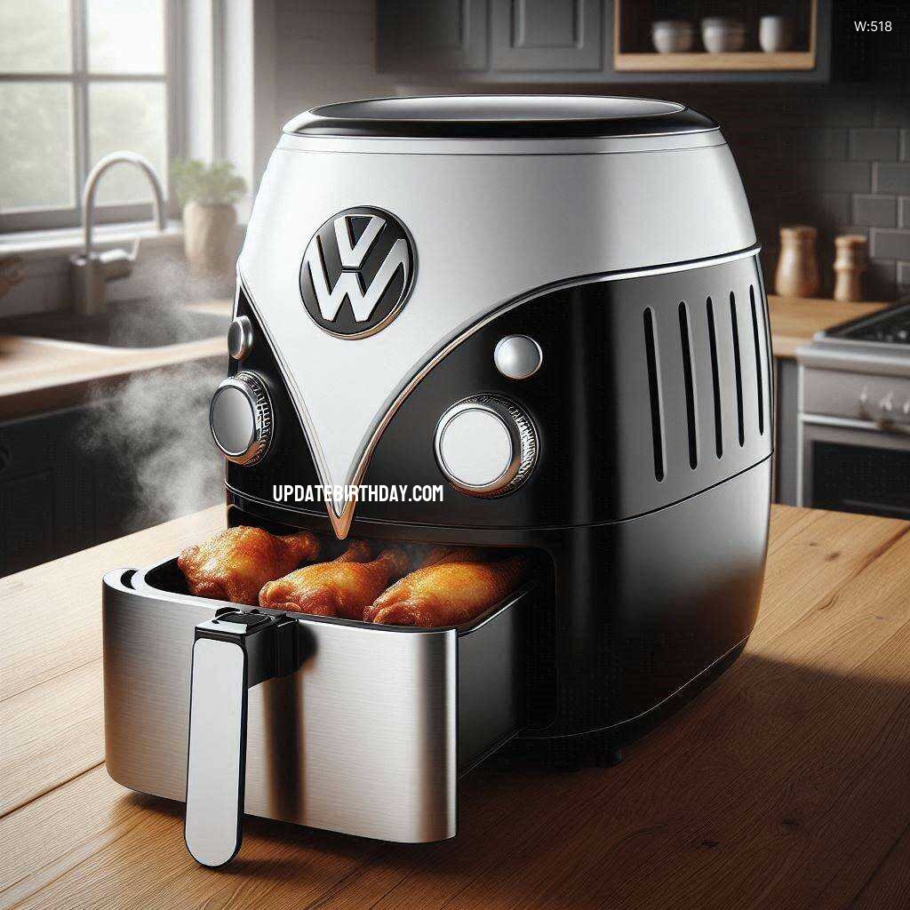 Information about the famous person Cook in Style with a Volkswagen-Inspired Air Fryer: A Retro Kitchen Essential