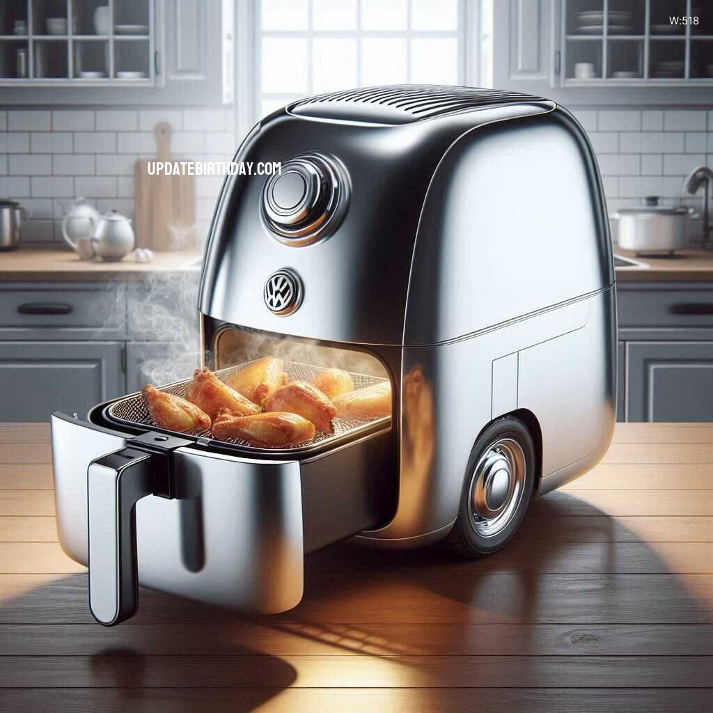 Information about the famous person Cook in Style with a Volkswagen-Inspired Air Fryer: A Retro Kitchen Essential