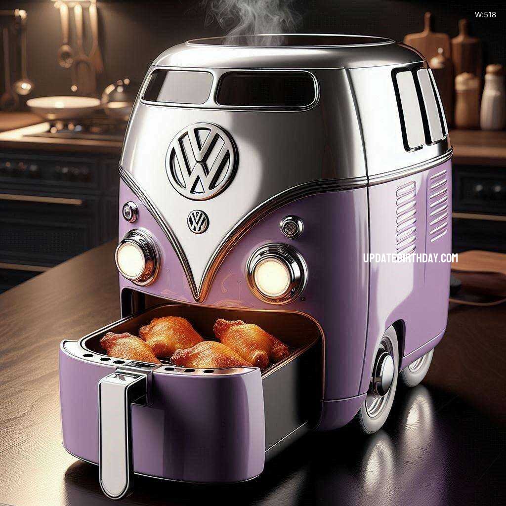 Information about the famous person Cook in Style with a Volkswagen-Inspired Air Fryer: A Retro Kitchen Essential