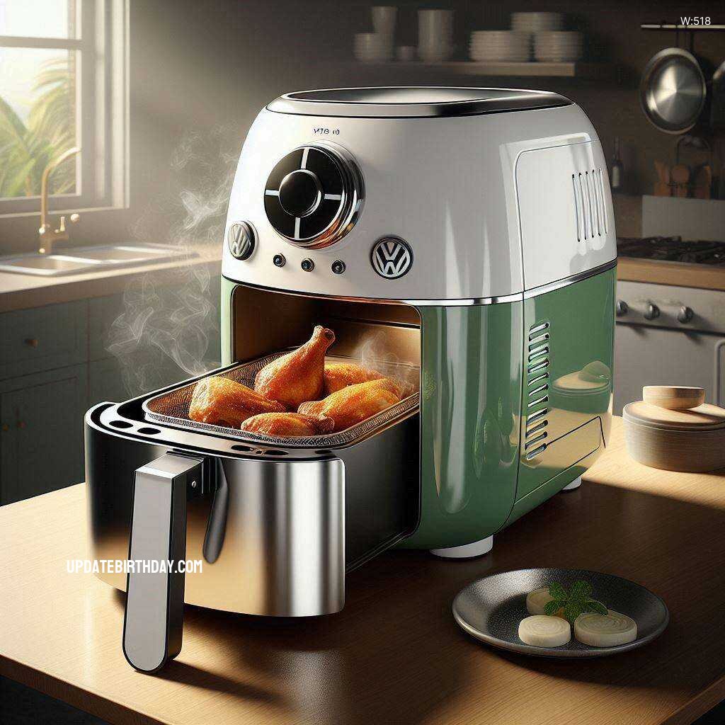 Information about the famous person Cook in Style with a Volkswagen-Inspired Air Fryer: A Retro Kitchen Essential