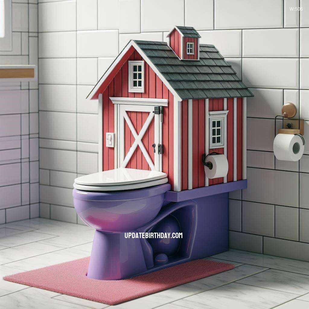 Information about the famous person Bring Rustic Charm to Your Bathroom with a Barn Shaped Toilet: A Unique Blend of Country Style and Modern Function