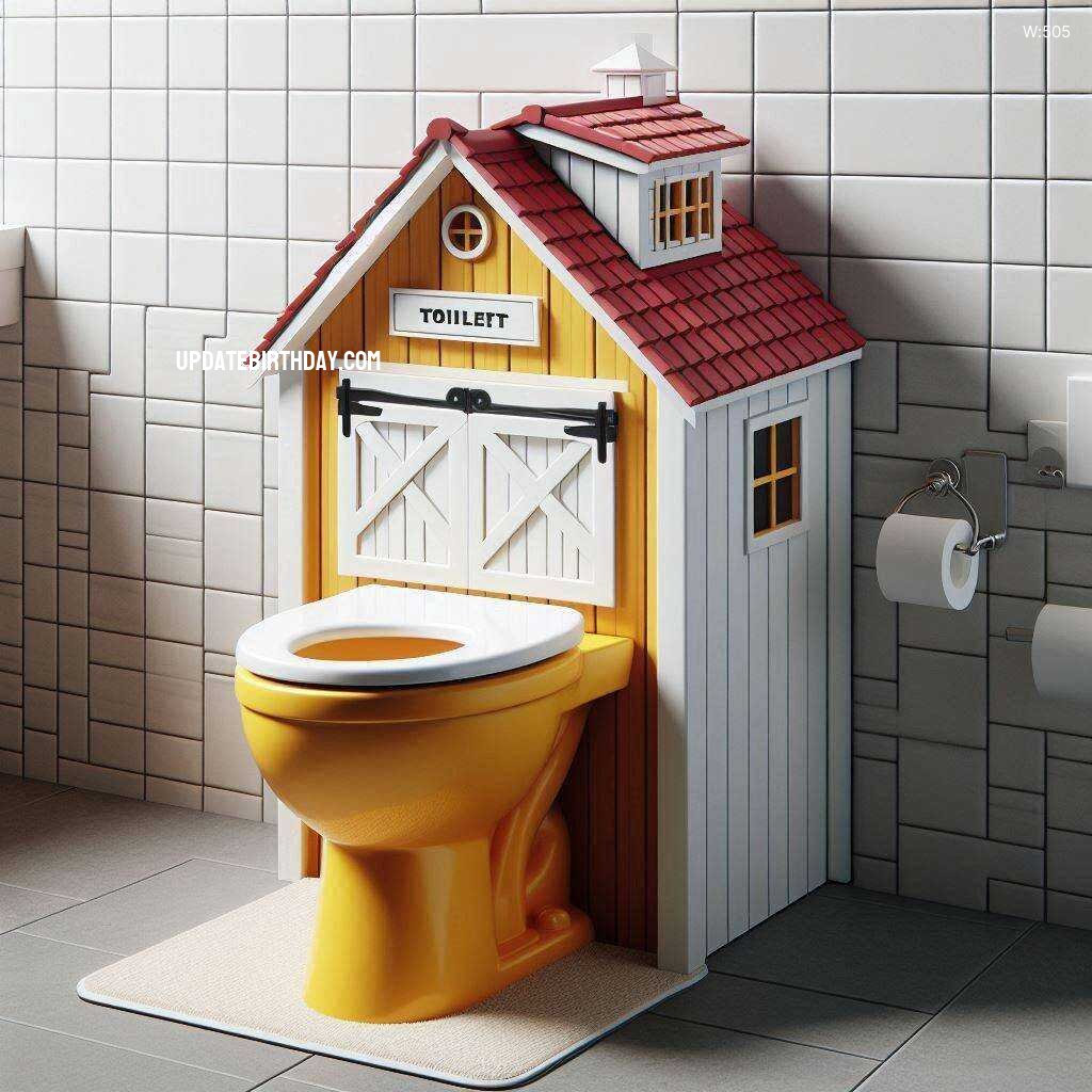 Information about the famous person Bring Rustic Charm to Your Bathroom with a Barn Shaped Toilet: A Unique Blend of Country Style and Modern Function