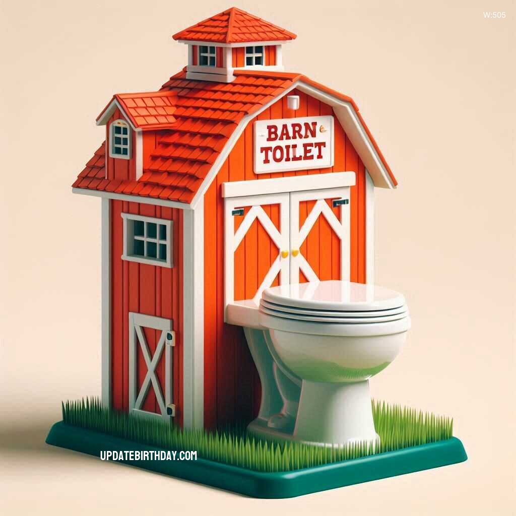 Information about the famous person Bring Rustic Charm to Your Bathroom with a Barn Shaped Toilet: A Unique Blend of Country Style and Modern Function