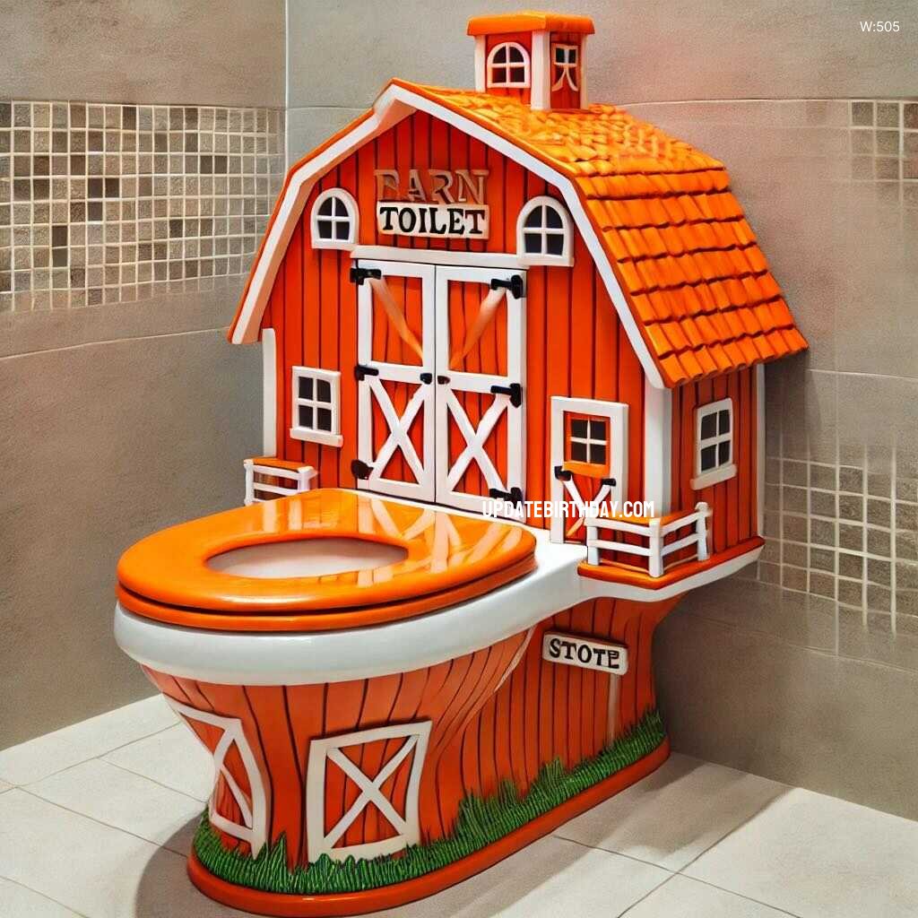 Information about the famous person Bring Rustic Charm to Your Bathroom with a Barn Shaped Toilet: A Unique Blend of Country Style and Modern Function