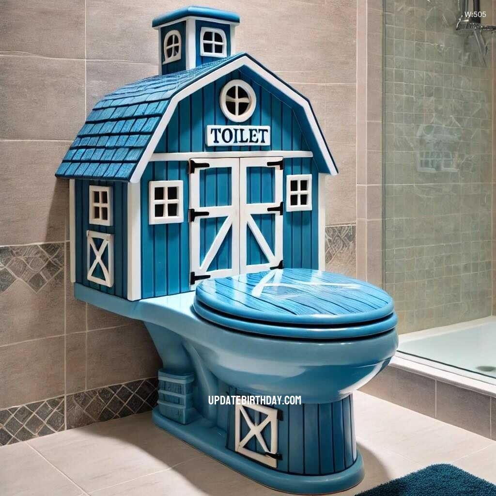 Information about the famous person Bring Rustic Charm to Your Bathroom with a Barn Shaped Toilet: A Unique Blend of Country Style and Modern Function