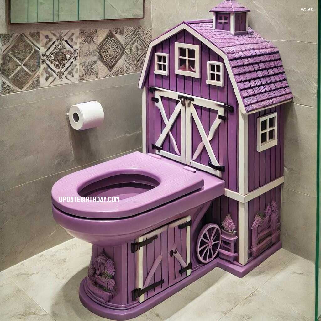 Information about the famous person Bring Rustic Charm to Your Bathroom with a Barn Shaped Toilet: A Unique Blend of Country Style and Modern Function