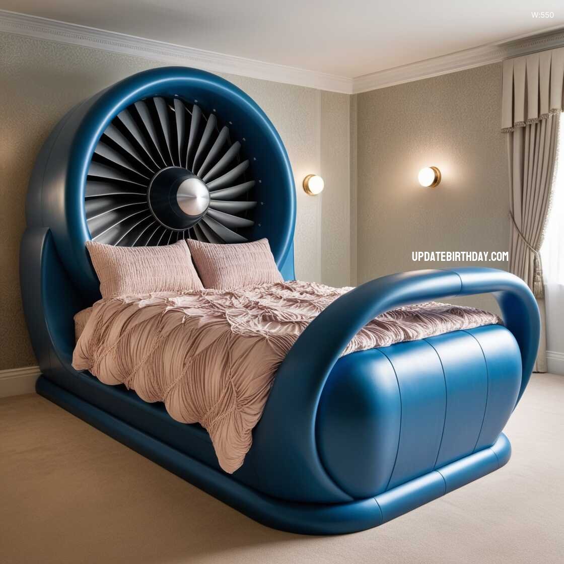 Information about the famous person Experience Innovation: The Aircraft Turbine Inspired Bed for Aviation Enthusiasts