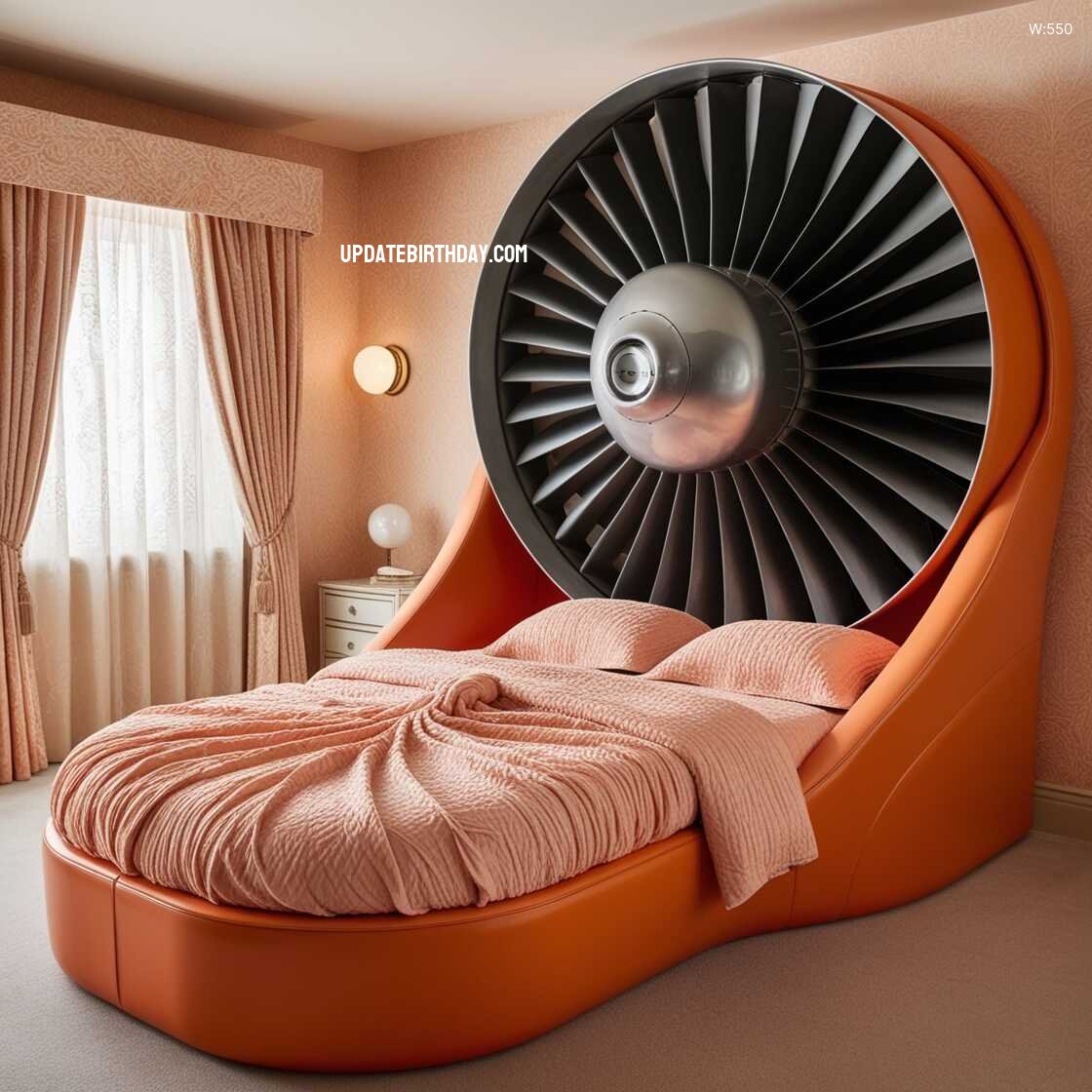 Information about the famous person Experience Innovation: The Aircraft Turbine Inspired Bed for Aviation Enthusiasts