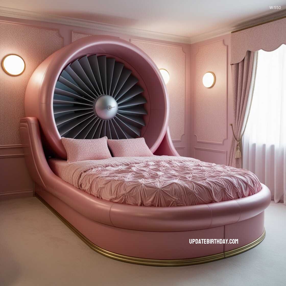 Information about the famous person Experience Innovation: The Aircraft Turbine Inspired Bed for Aviation Enthusiasts