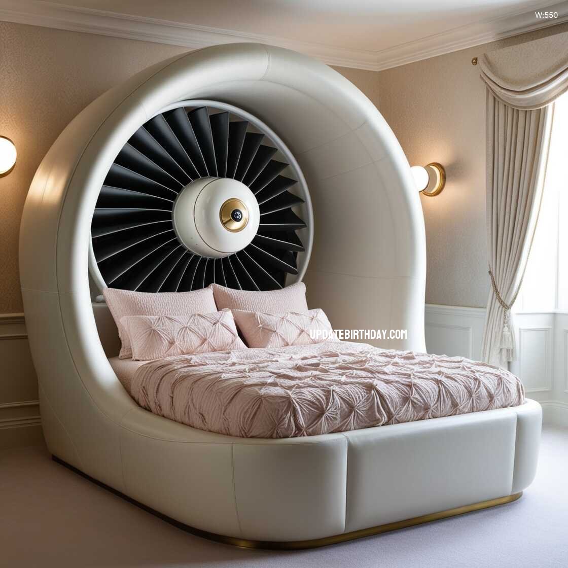 Information about the famous person Experience Innovation: The Aircraft Turbine Inspired Bed for Aviation Enthusiasts