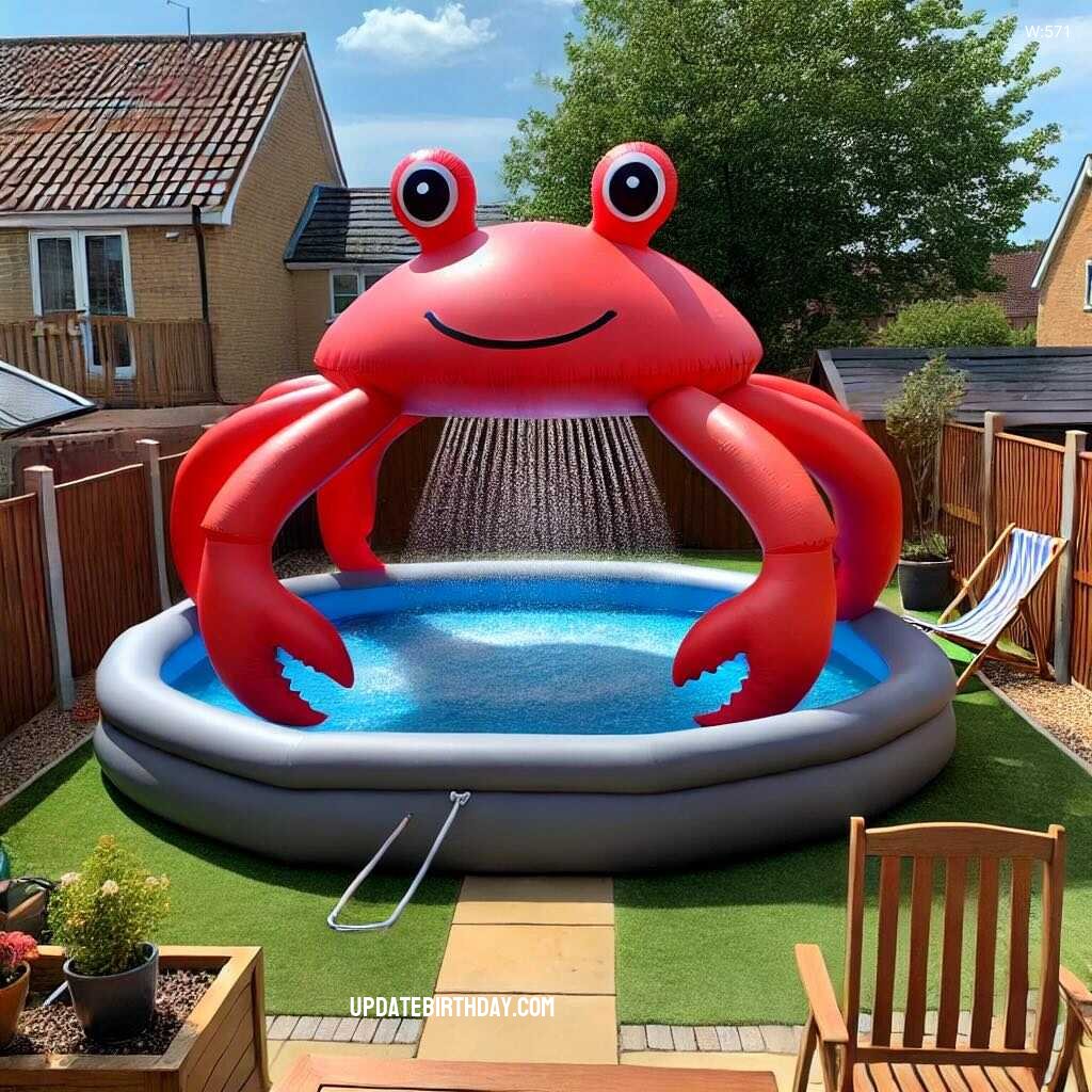 Information about the famous person Animal Shaped Inflatable Swimming Pools for a Fun Summer Experience