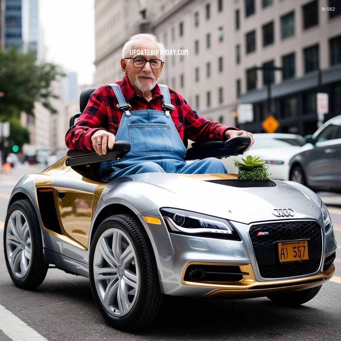 Information about the famous person Luxury Meets Mobility: Audi Scooter Designed for Seniors