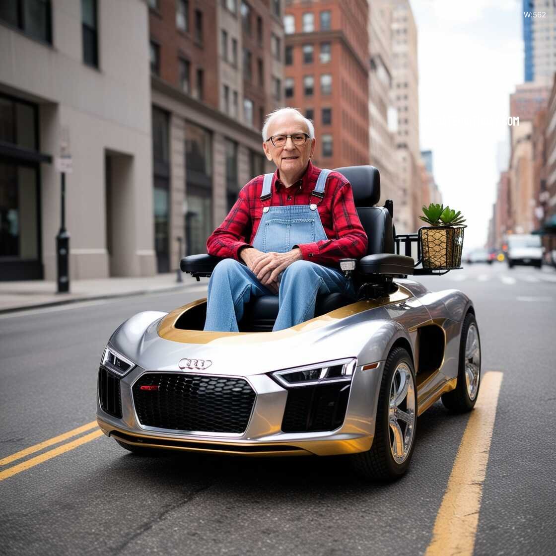 Information about the famous person Luxury Meets Mobility: Audi Scooter Designed for Seniors