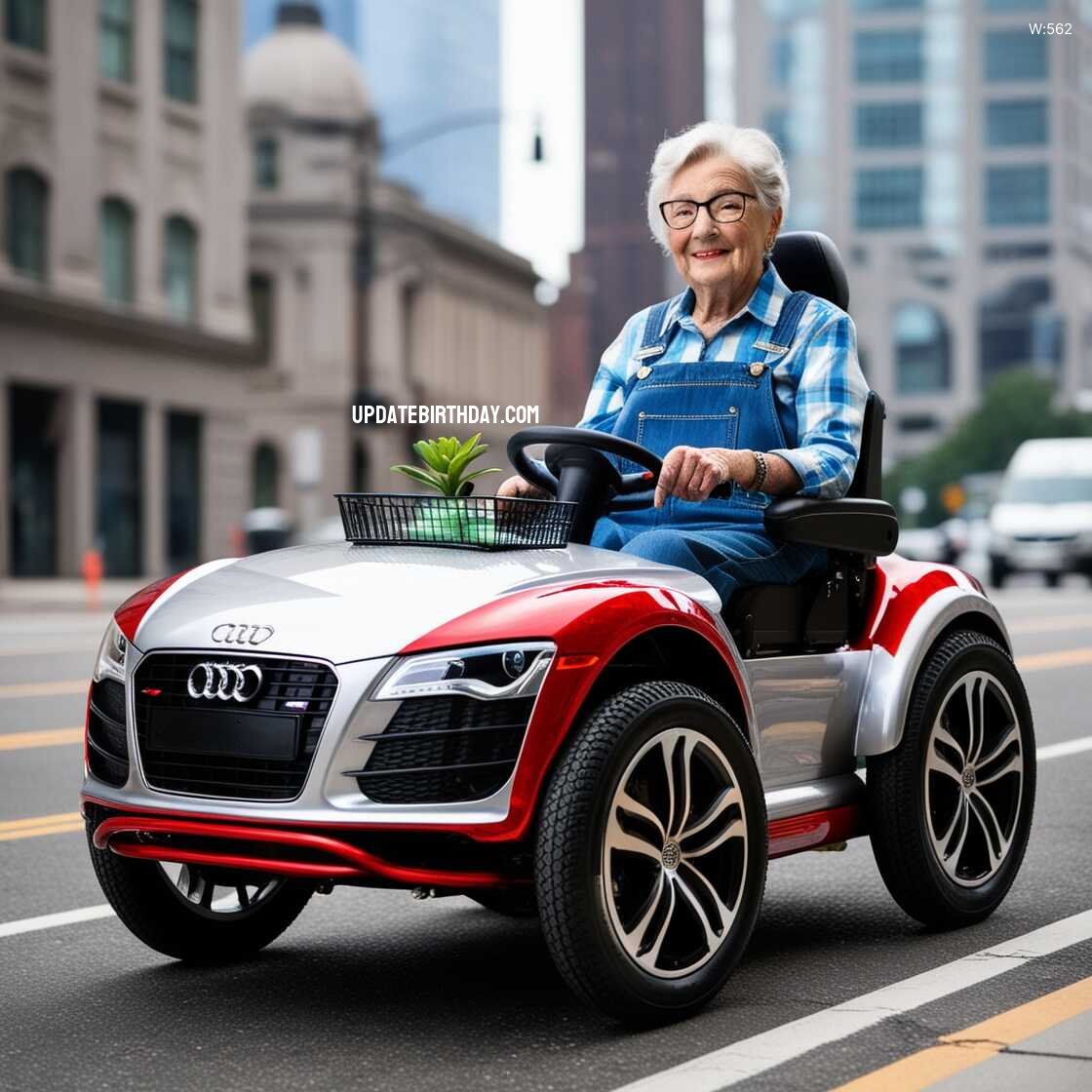 Information about the famous person Luxury Meets Mobility: Audi Scooter Designed for Seniors