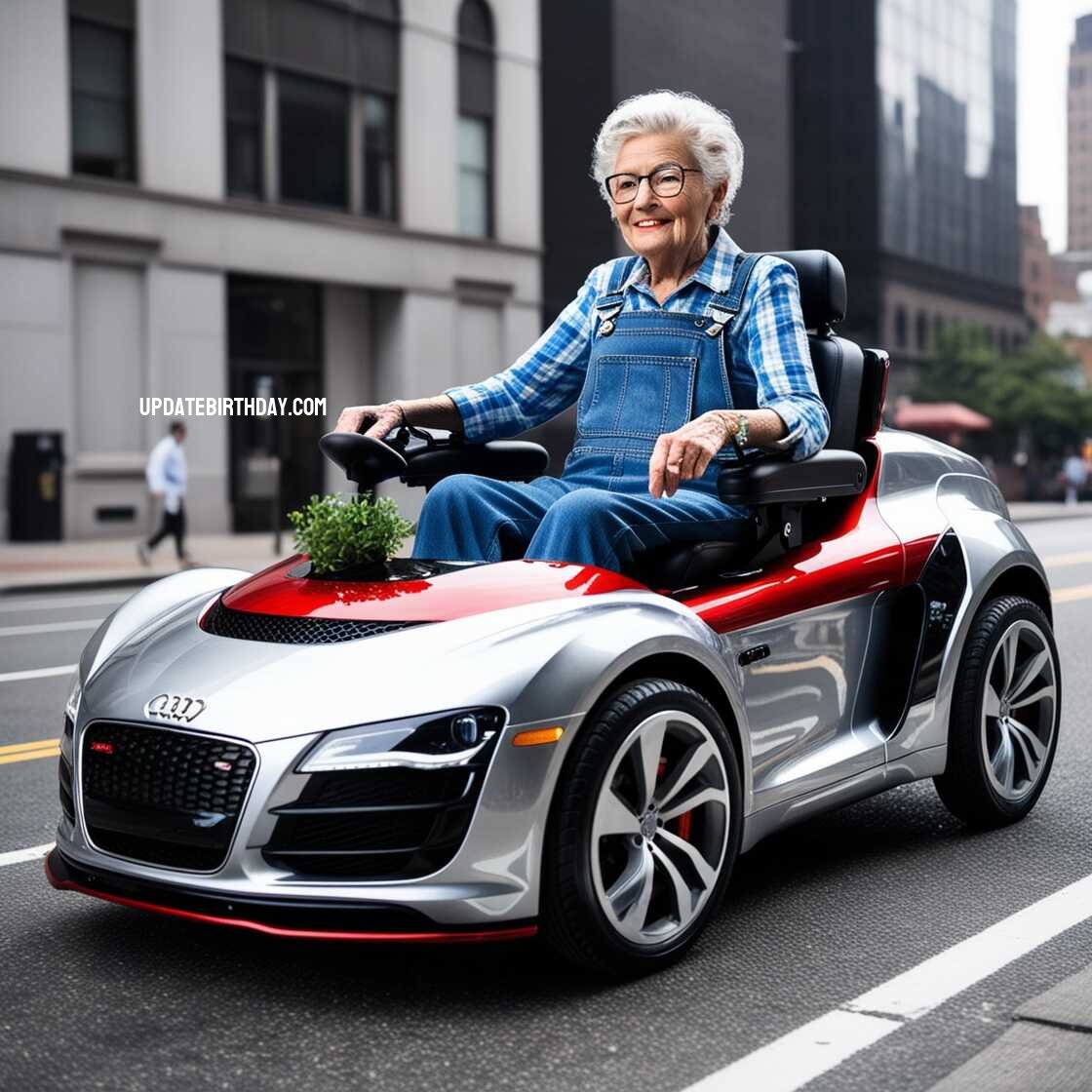 Information about the famous person Luxury Meets Mobility: Audi Scooter Designed for Seniors