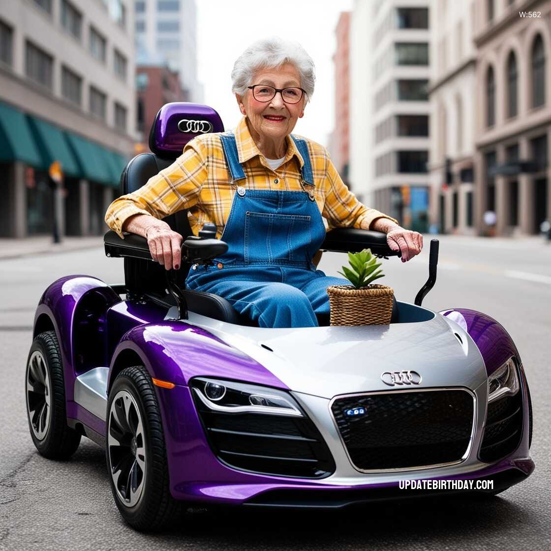 Information about the famous person Luxury Meets Mobility: Audi Scooter Designed for Seniors