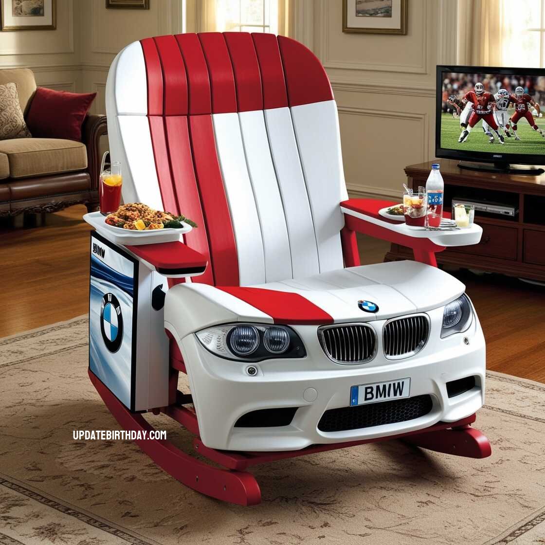 Information about the famous person Rev Up Your Relaxation: The Ultimate BMW Car Shaped Rocking Chair for Auto Enthusiasts