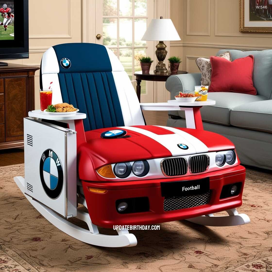 Information about the famous person Rev Up Your Relaxation: The Ultimate BMW Car Shaped Rocking Chair for Auto Enthusiasts