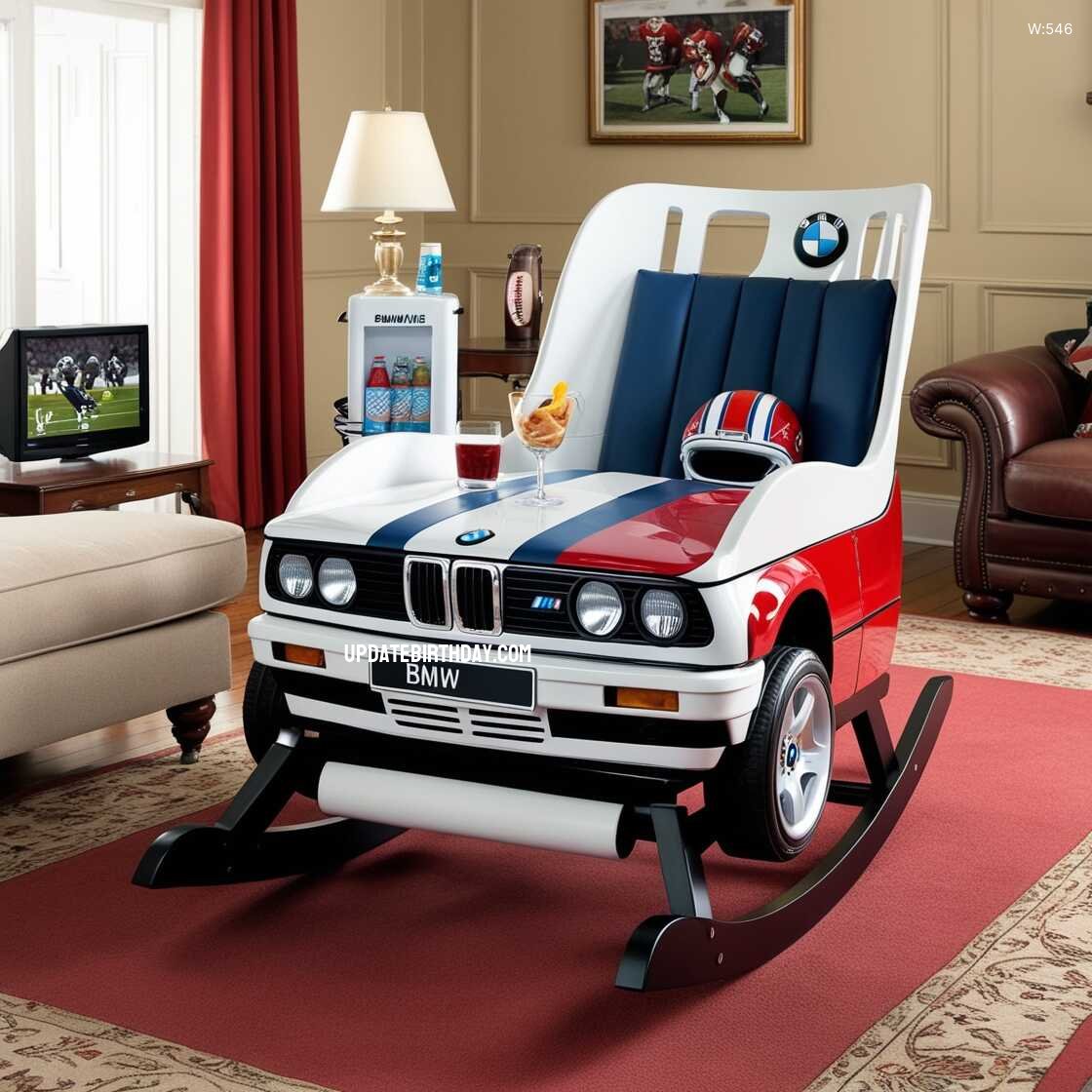 Information about the famous person Rev Up Your Relaxation: The Ultimate BMW Car Shaped Rocking Chair for Auto Enthusiasts