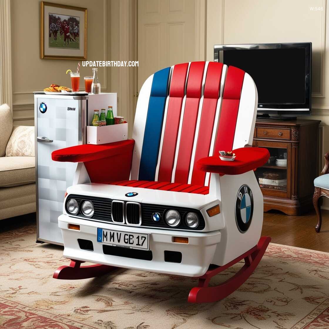 Information about the famous person Rev Up Your Relaxation: The Ultimate BMW Car Shaped Rocking Chair for Auto Enthusiasts