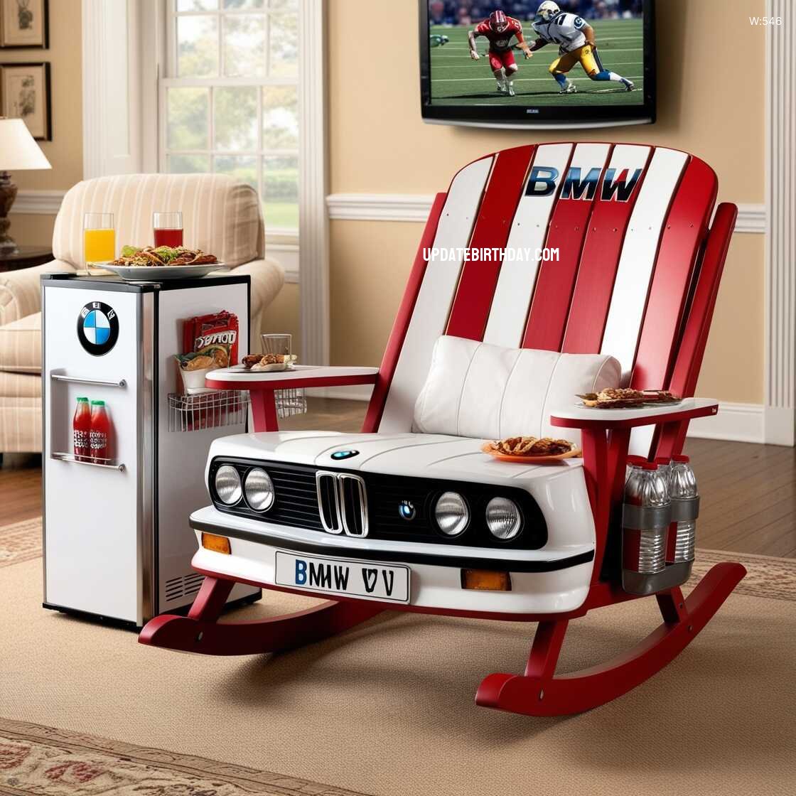 Information about the famous person Rev Up Your Relaxation: The Ultimate BMW Car Shaped Rocking Chair for Auto Enthusiasts