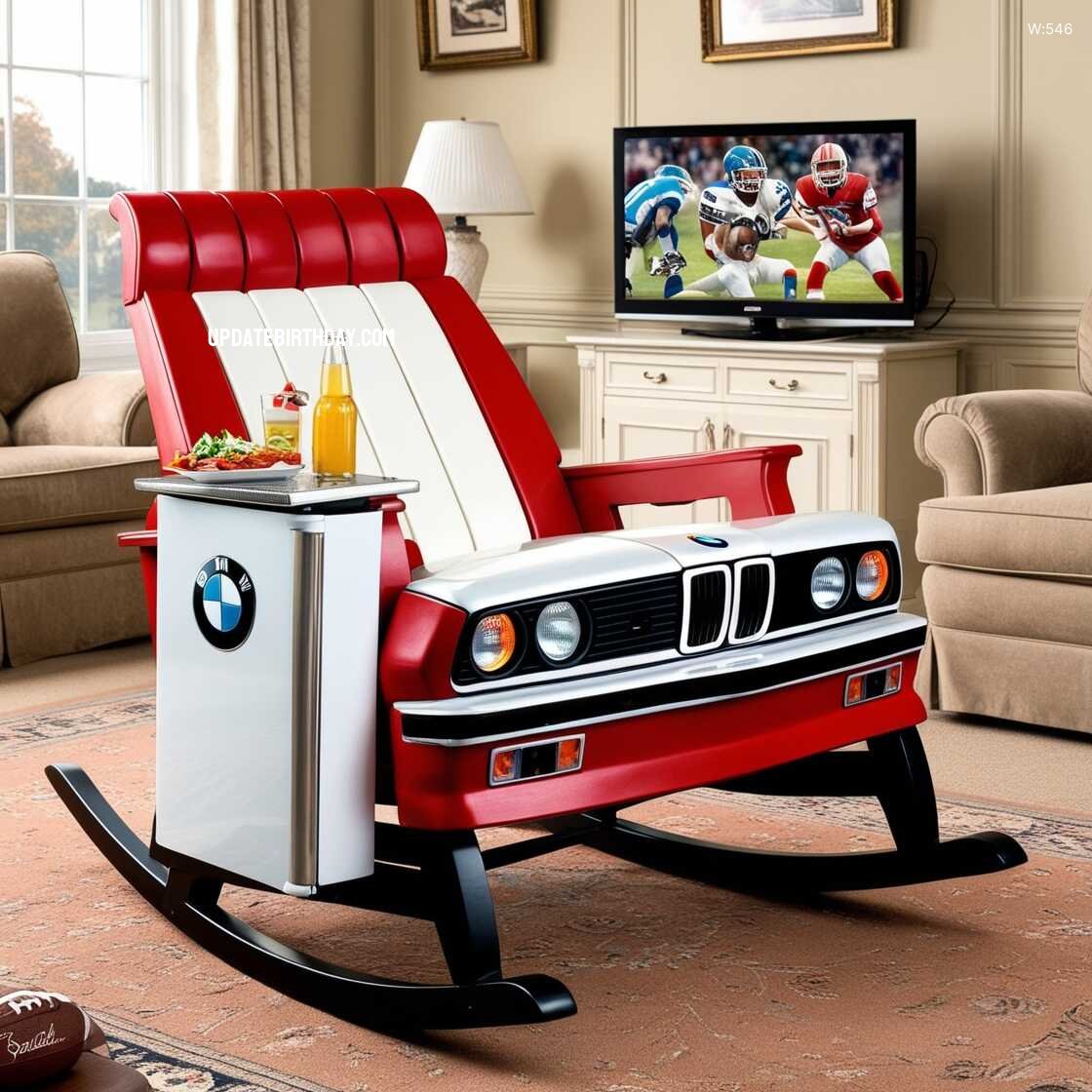 Information about the famous person Rev Up Your Relaxation: The Ultimate BMW Car Shaped Rocking Chair for Auto Enthusiasts