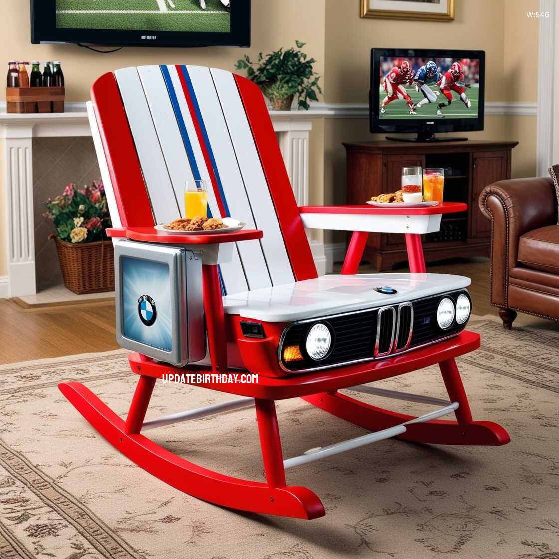 Information about the famous person Rev Up Your Relaxation: The Ultimate BMW Car Shaped Rocking Chair for Auto Enthusiasts