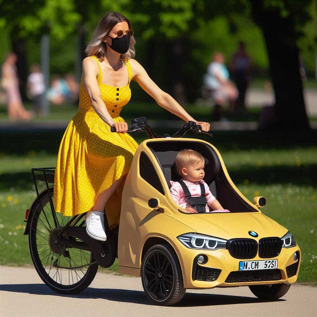 Information about the famous person BMW-Inspired Bicycle Stroller: A Perfect Blend of Style and Functionality