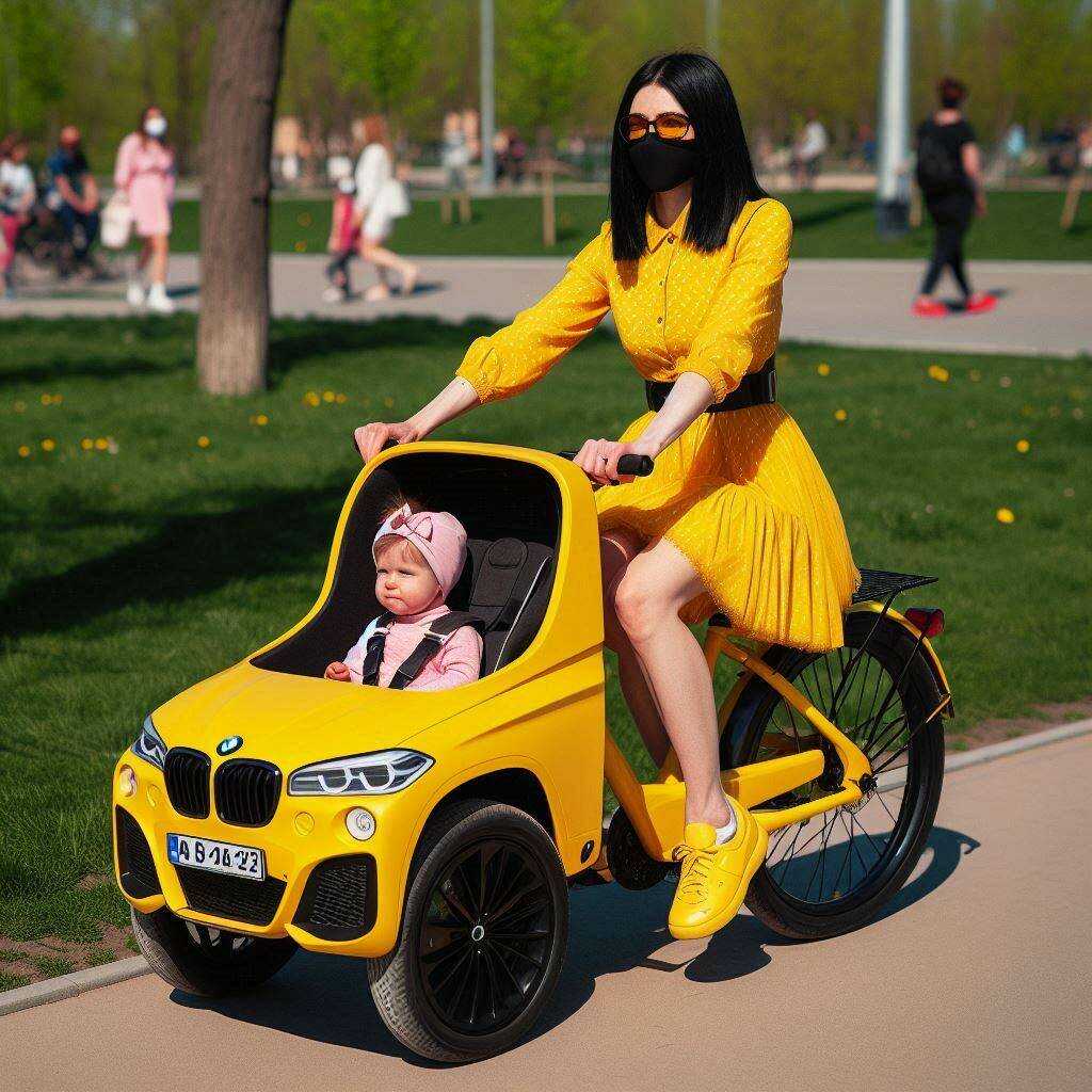 Information about the famous person BMW-Inspired Bicycle Stroller: A Perfect Blend of Style and Functionality