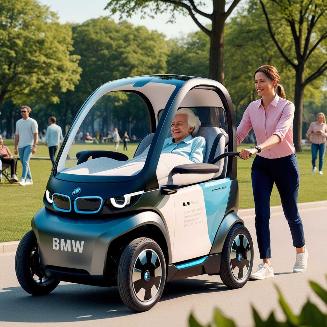 Information about the famous person Experience Luxury Comfort: BMW Stroller Bed for Seniors